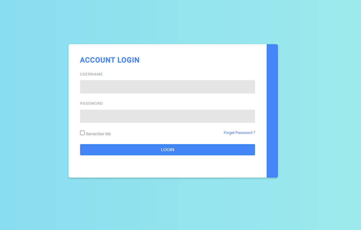 Styling Web Forms in CSS