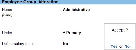 Administrative