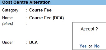 Course Dca