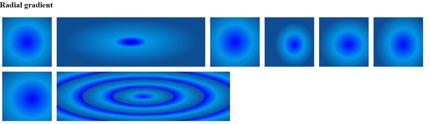 CSS Radial Gradient