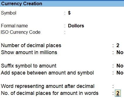 Currency Creation