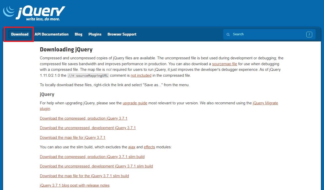 jQuery Download