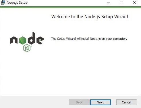 Download Node js