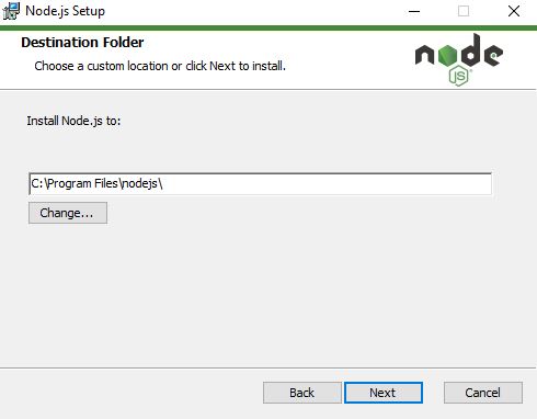 Download Node js