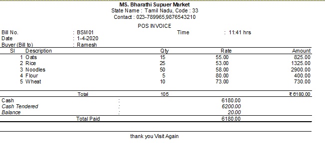 Pos In Voice