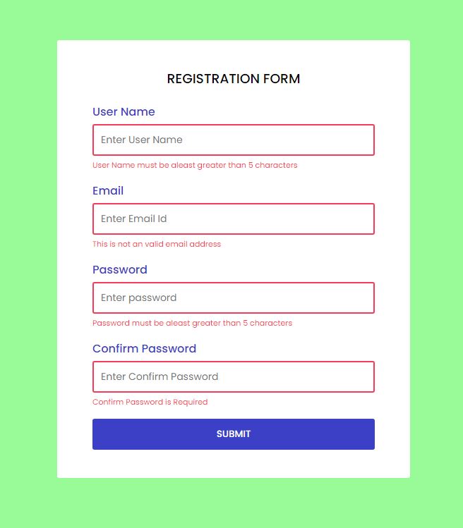 Form Validation